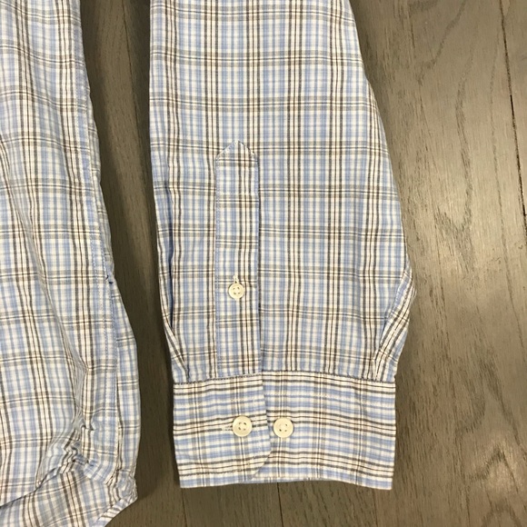 Nautica Slim Fit Plaid Long Sleeve Button Down - Picture 5 of 8